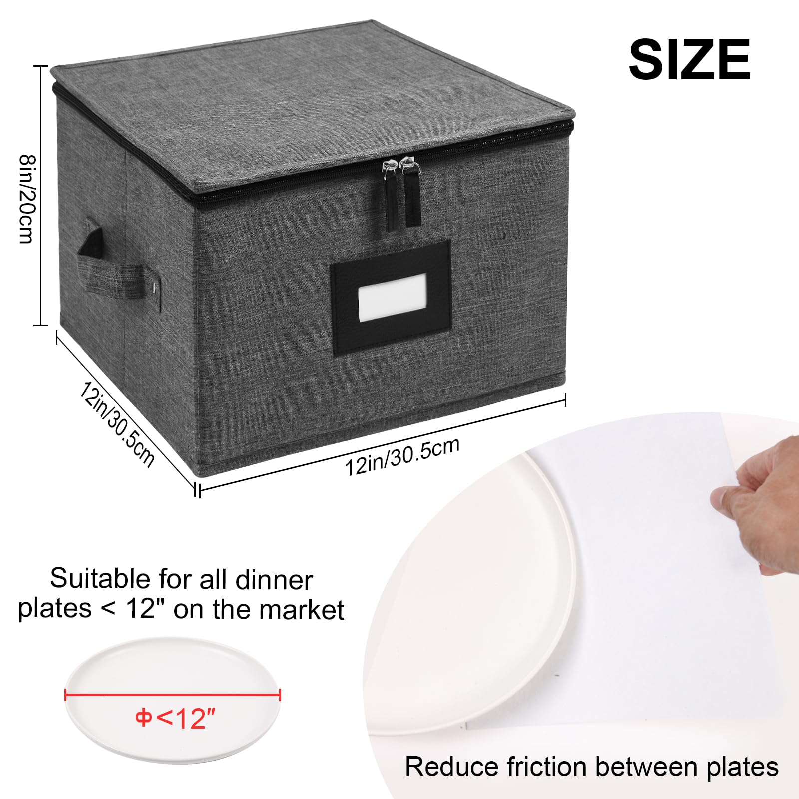 Mayniu label holder helps identify contents without opening the box.