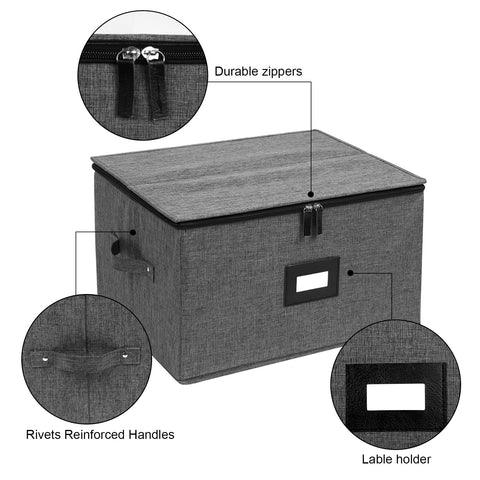 Mayniu wine glass storage box adjustable dividers keep glasses organized and protected.