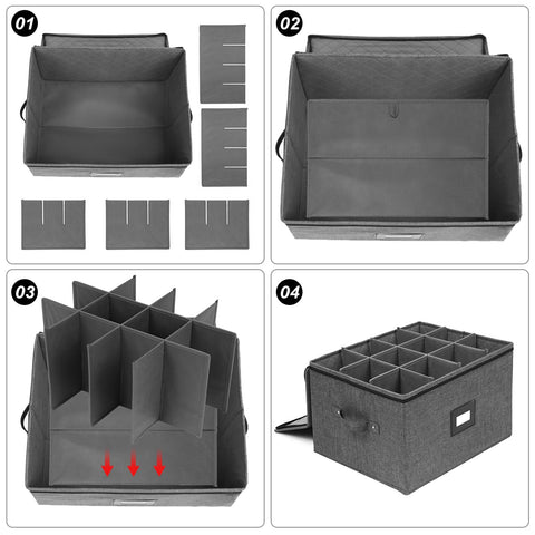 Mayniu wine glass storage box durable materials protect contents during storage.