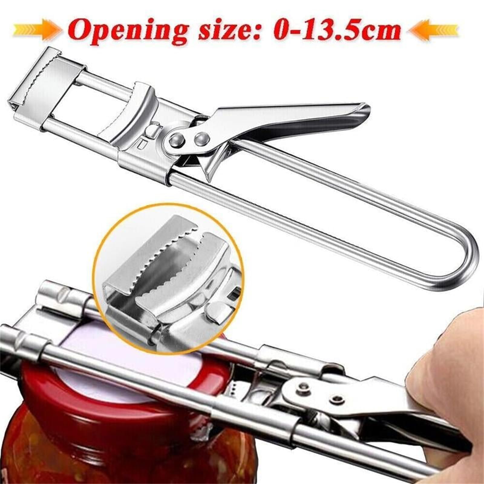 MayzainAMZ can and bottle lid opener offering multifunctional use in kitchen.