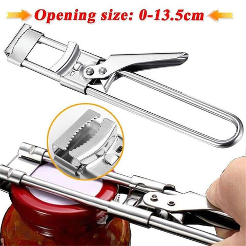 MayzainAMZ can and bottle lid opener offering multifunctional use in kitchen.
