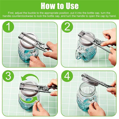 Ergonomic MayzainAMZ opener held comfortably in hand for control.