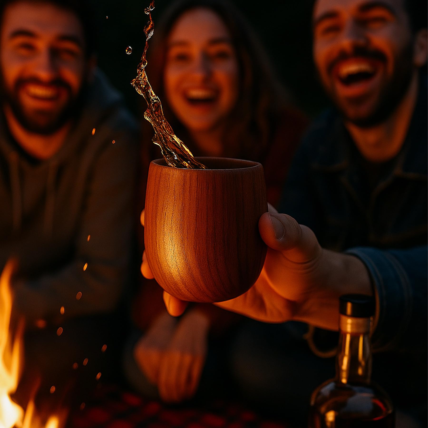 Durable wooden composition of MBBEST glasses supporting daily use with elegance