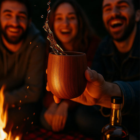 Durable wooden composition of MBBEST glasses supporting daily use with elegance