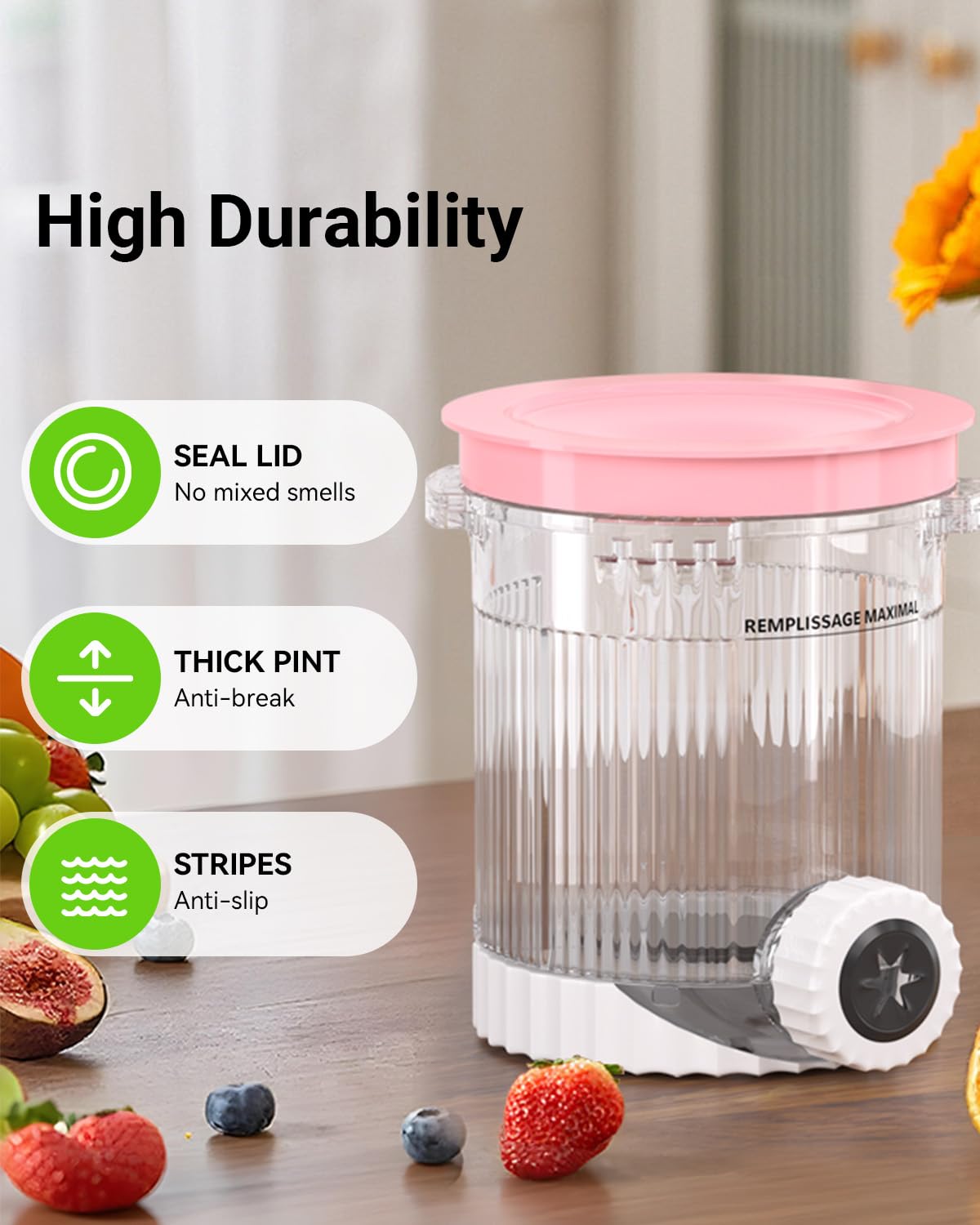 Mbetter dishwasher-safe pints simplify cleanup after ice cream use