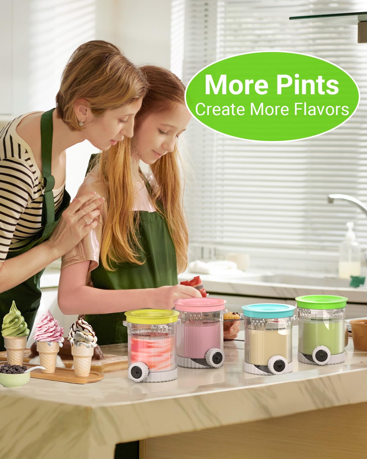 Mbetter Ninja NC700-ready design enables quick pint swaps