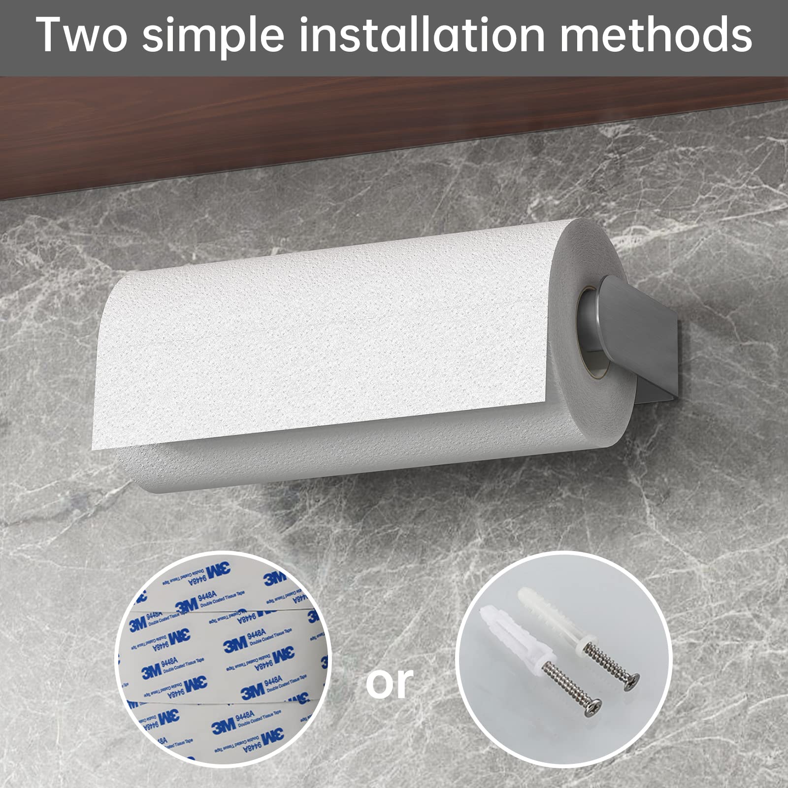 Mbillion stainless steel brushed-silver dispense area blends with modern kitchens.