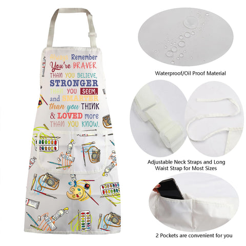 MBMSO Braver Art Apron ideal for kitchen and studio tasks