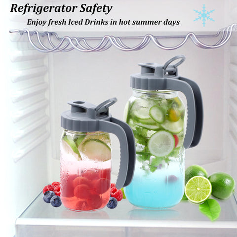 MBSRITY dishwasher-safe glass pitcher for daily use