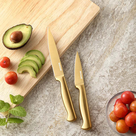 McCook 3.5-inch paring knife for peeling and detail work
