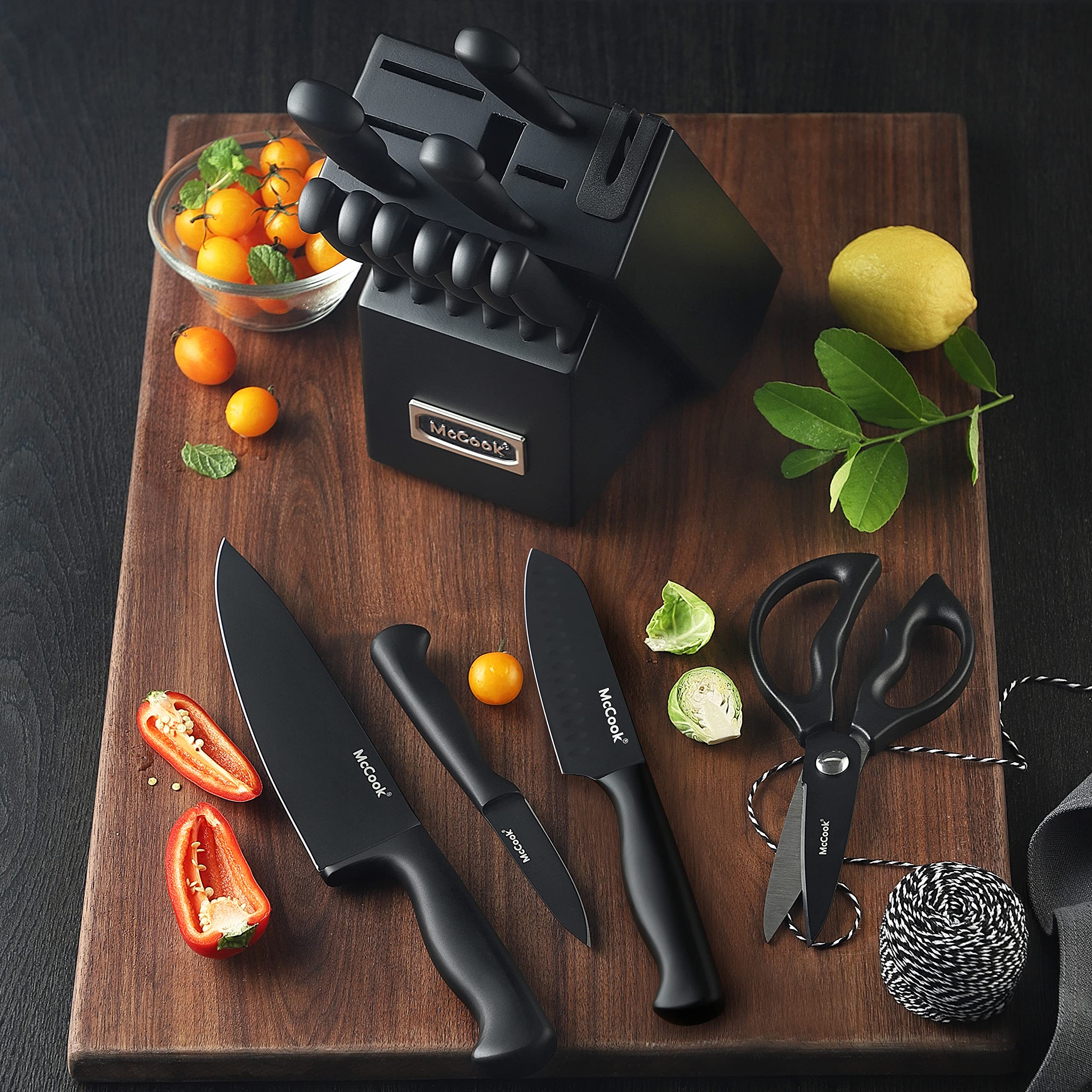 McCook 7-inch bread knife slices crusts cleanly for soft interiors