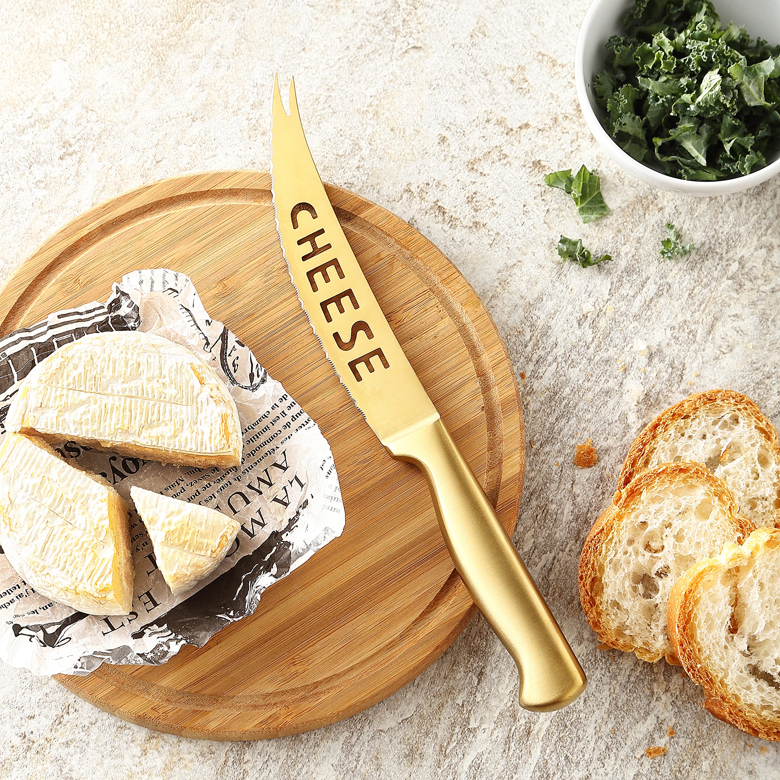 McCook 7-inch santoku knife for versatile, clean cuts.