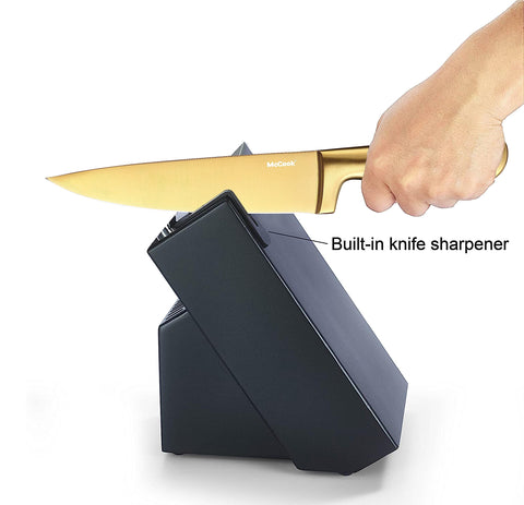 McCook 8-inch chef knife with balanced, comfortable grip for versatile chopping