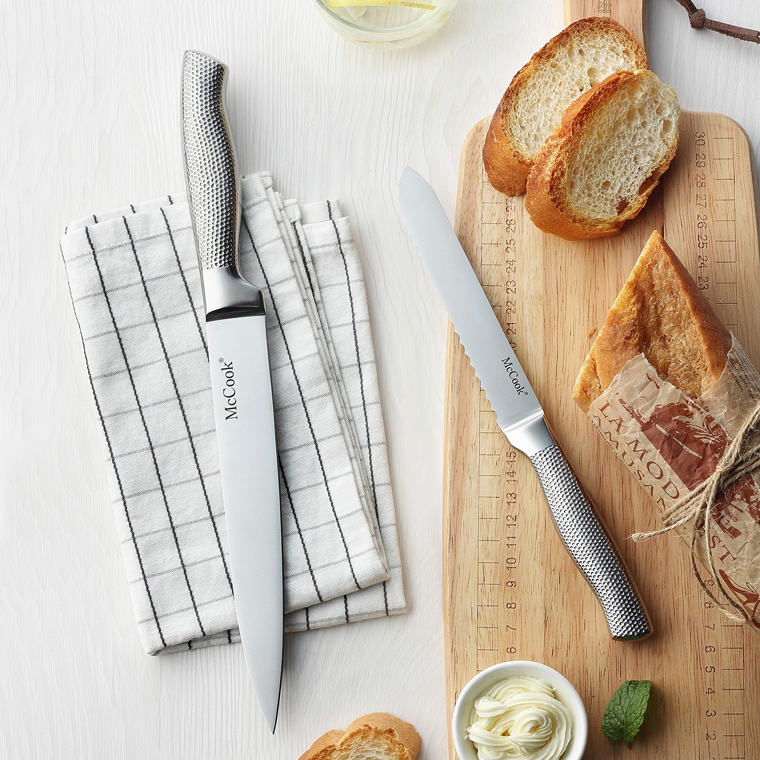 McCook knife block with shears and utilities showcases all-in-one set