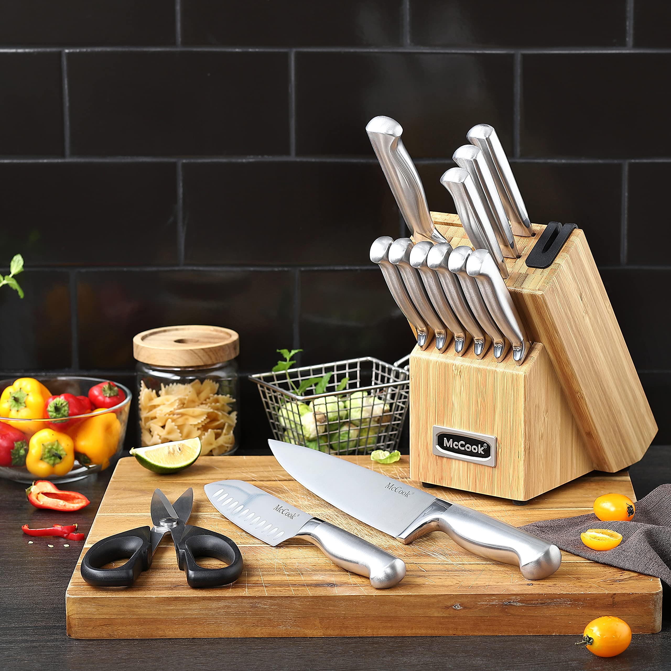 McCook 5-inch utility knife ideal for everyday prep tasks.