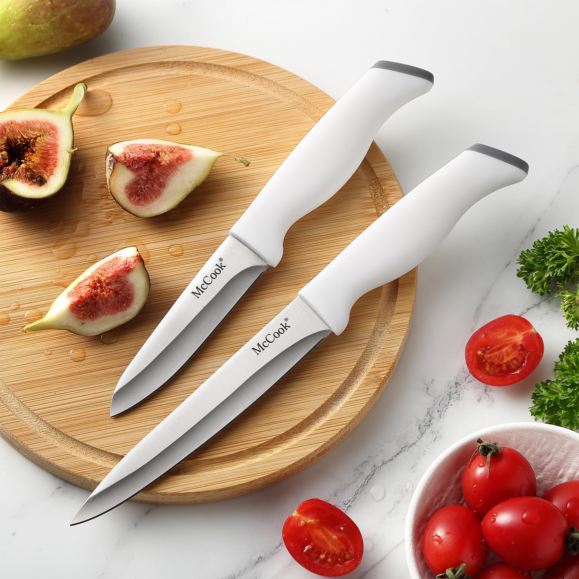 McCook 7-inch bread knife slices crusty loaves cleanly.