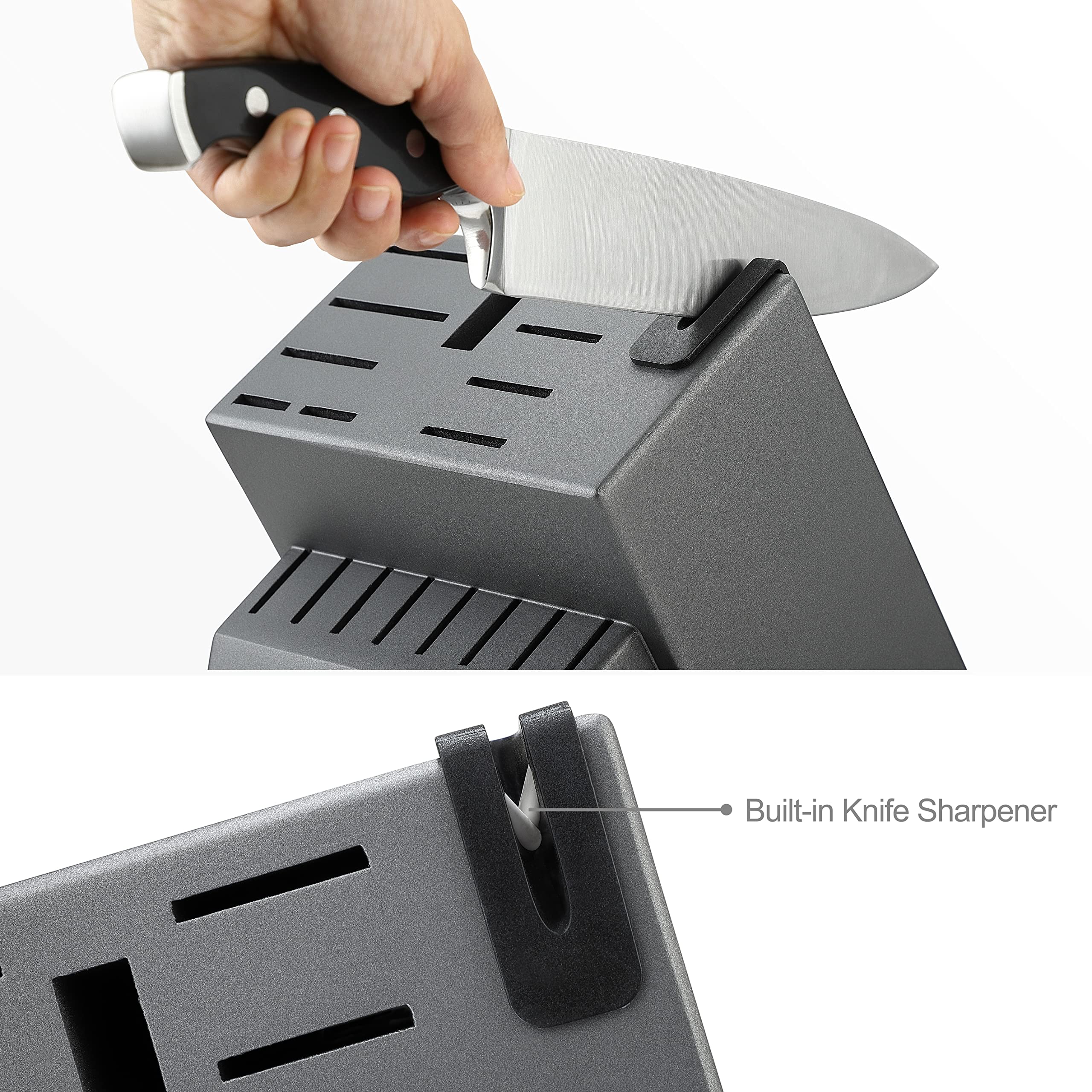 McCook triple-rivet endcap keeps handles secure through busy prep sessions.