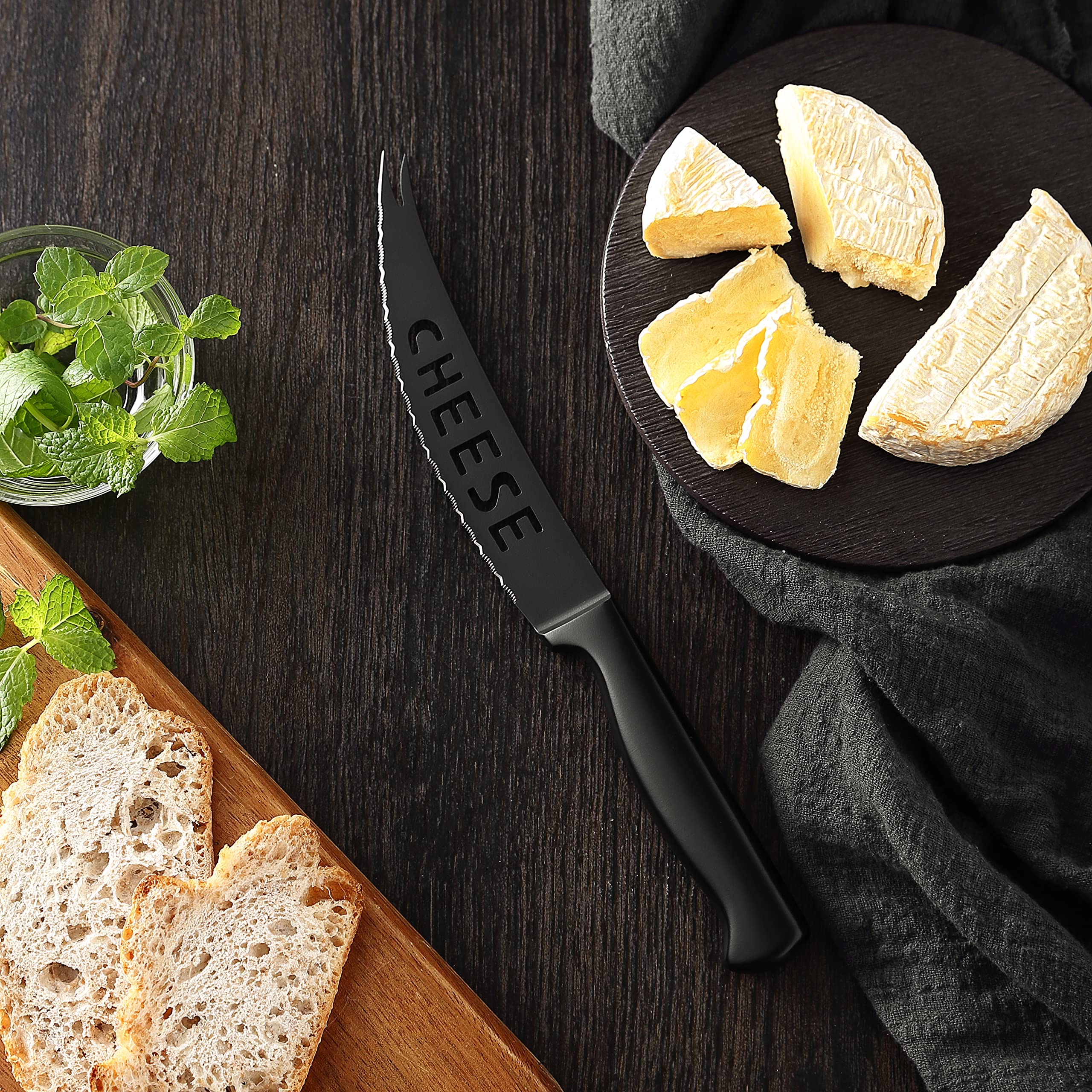McCook 5-inch santoku knife for precise mini prep