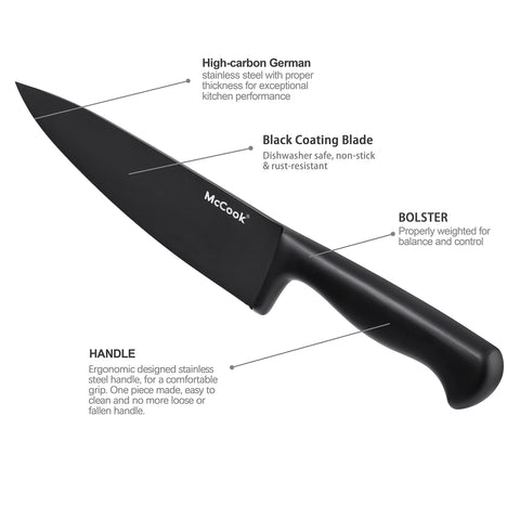 McCook 8-inch bread knife cuts crusts evenly