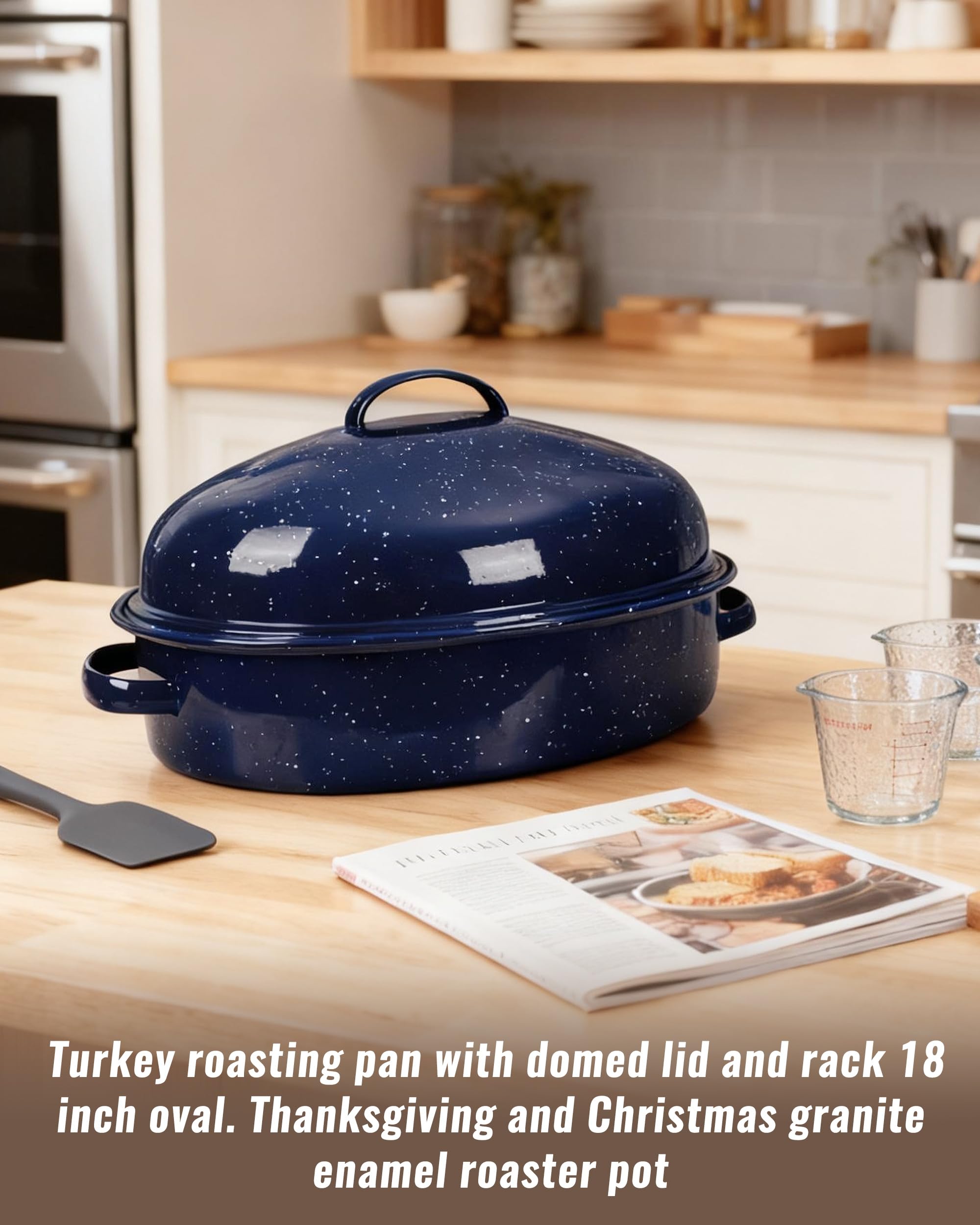 MCCSI enamelware suitable for oven, grill, and stove top