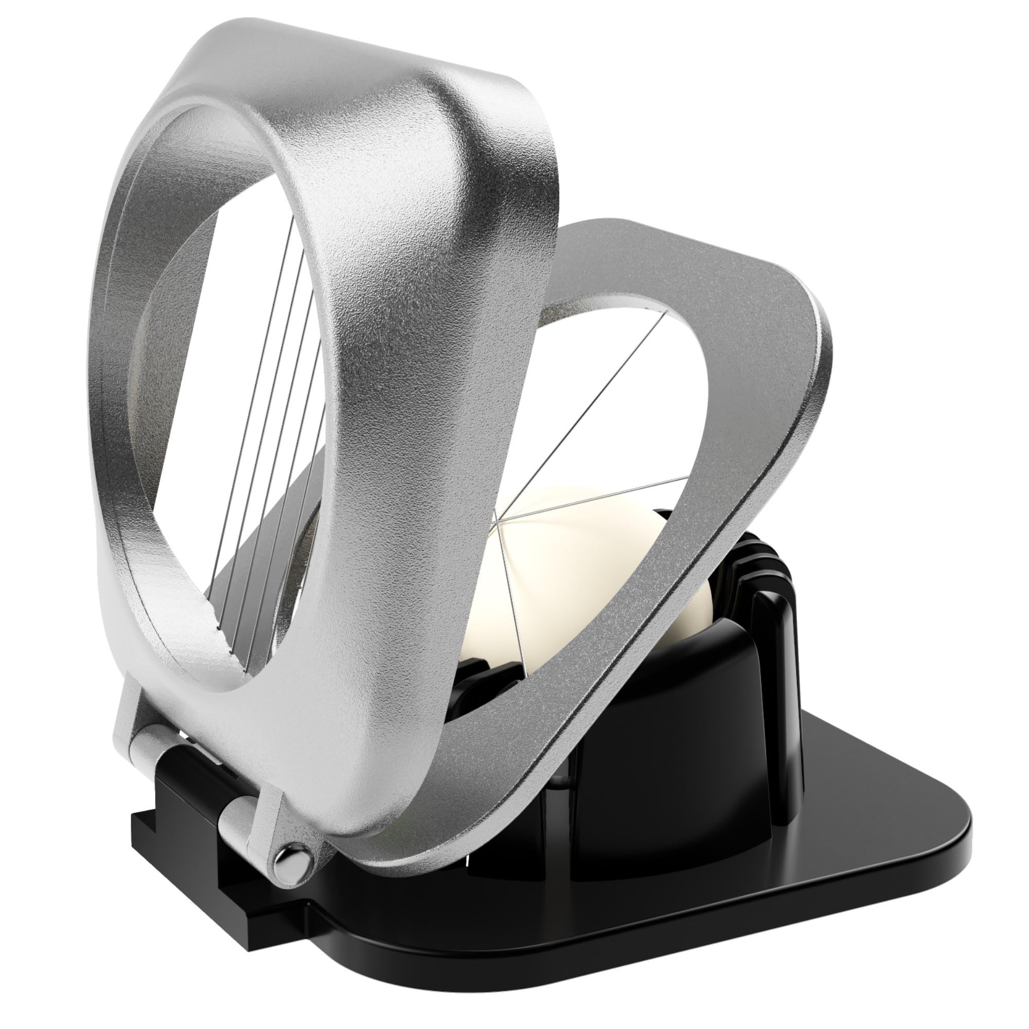 MCIJRJOI egg slicer with stainless wire for clean hard boiled eggs