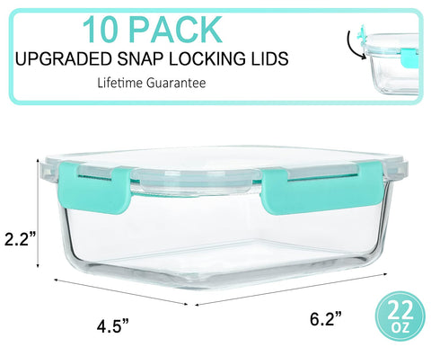 Airtight locking lid with silicone seal for M MCIRCO containers prevents leaks