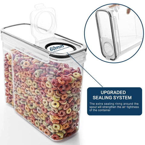 MCIRCO pour flap lid enabling easy pouring without opening.