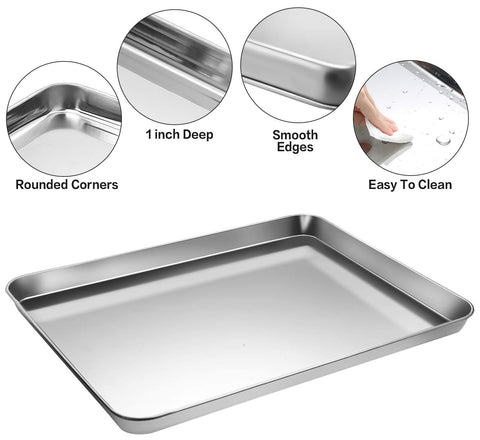 MCIRCO silicone baking mat offers nonstick surface and easy cleaning