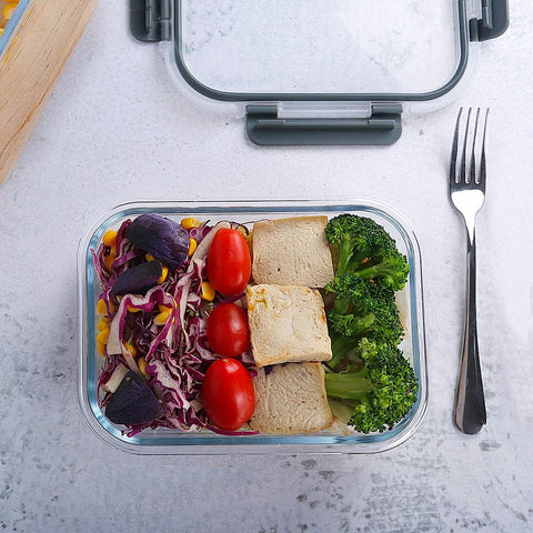 MCIRCO stackable design saves kitchen space and keeps shelves organized.