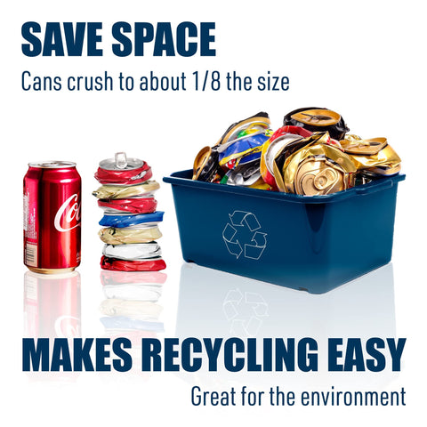 McKay can-size compatibility shows 16 oz and 12 oz cans fit easily.