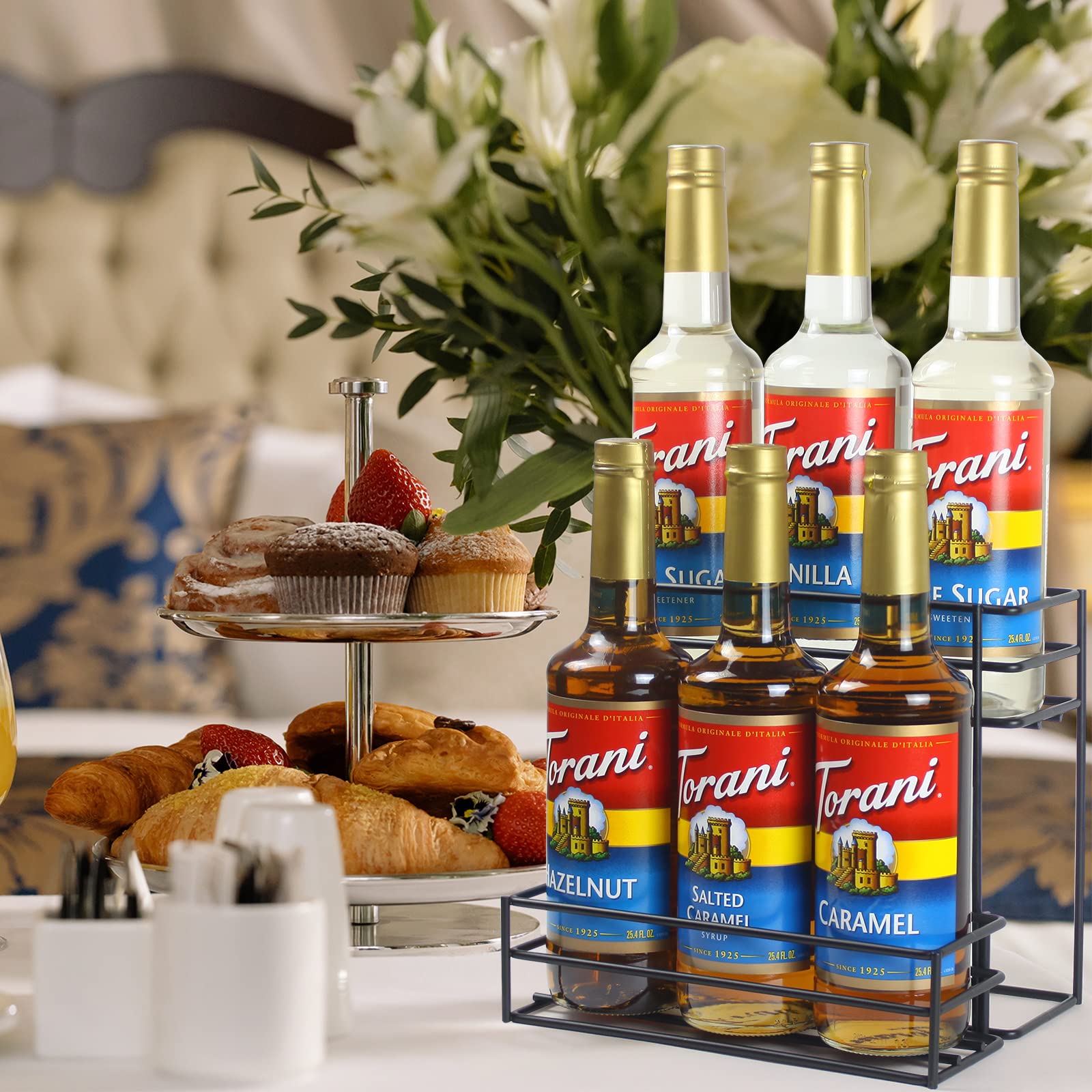 MCSAPIL organization in a home coffee bar enhances daily beverage prep.