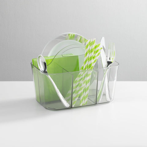 mDesign Lumiere bin adds a sleek, modern touch to kitchens.