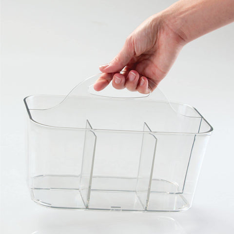 mDesign portable bin suitable for outdoor picnics and gatherings.