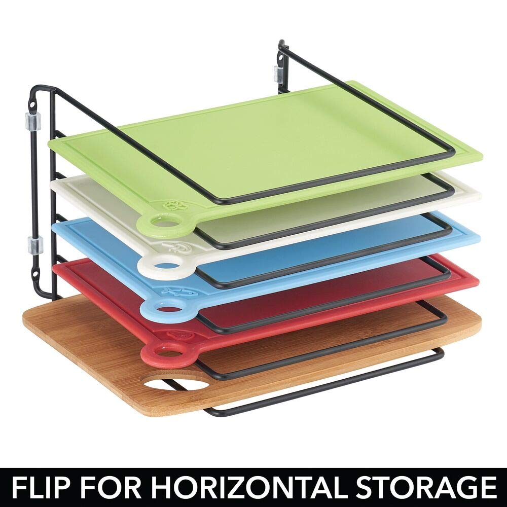 mdesign pot lid and pan rack clear height for easy lid retrieval