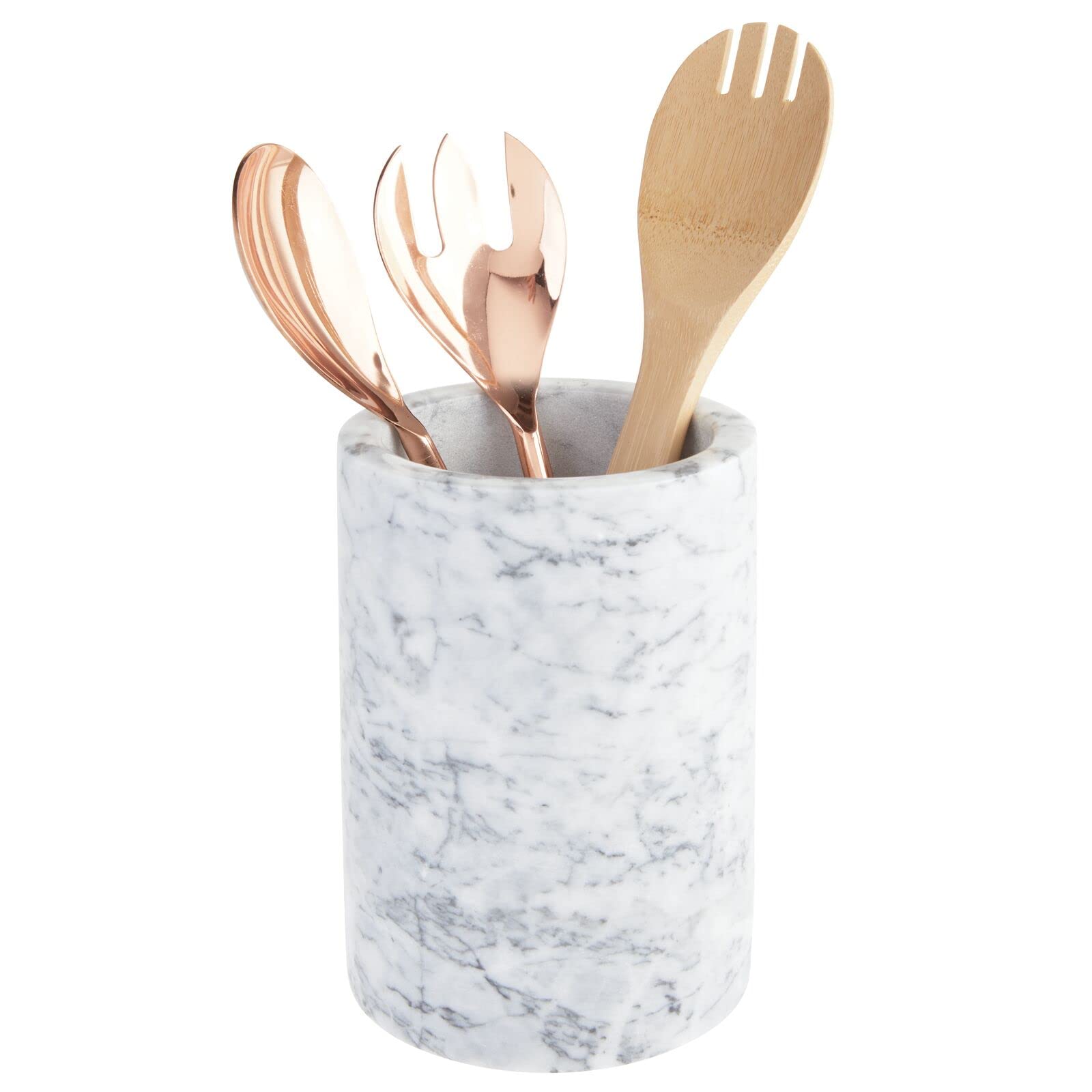 mdesign wine chiller paired with utensils for easy service.