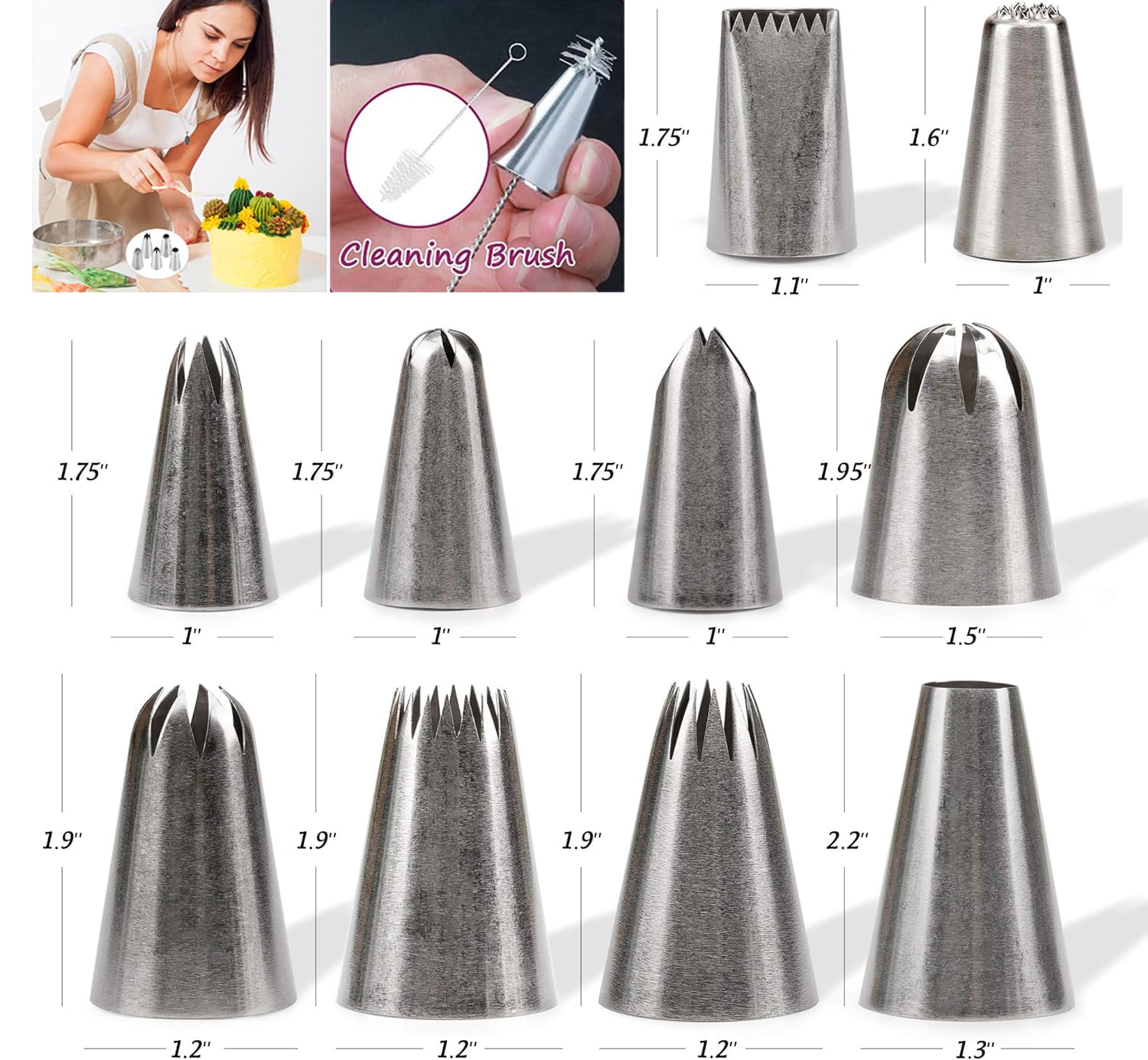 MDLJG cleaning brush keeps tips and bags tidy
