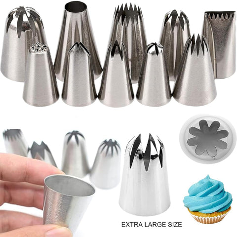 MDLJG closed star nozzle for defined stars and textures