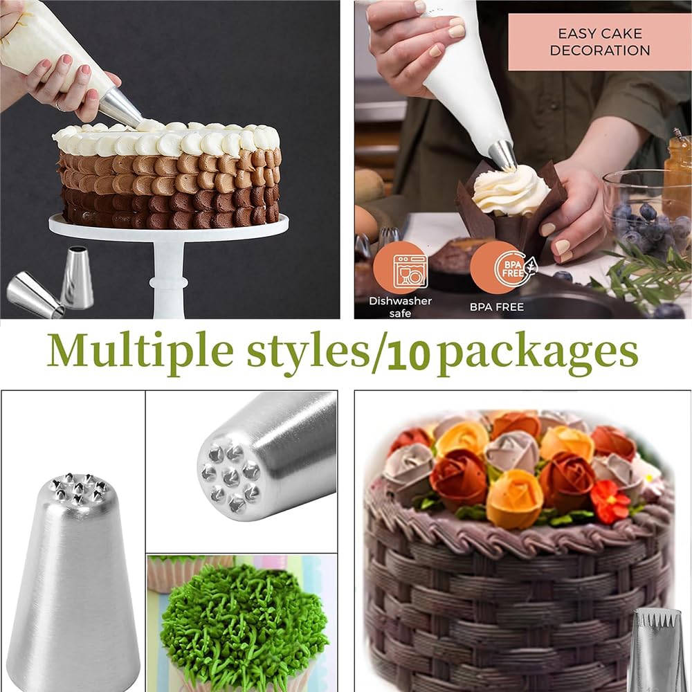 MDLJG icing bags offer reusable convenience and easy cleanup