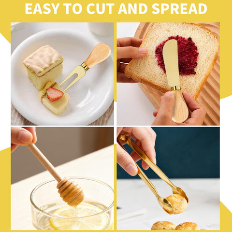 MDSPLPIY honey dippers adding drizzle to toppings