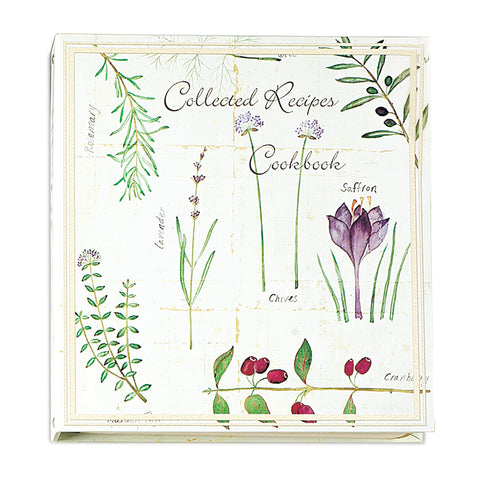 Meadowsweet Kitchens Collected Recipes cover view shows a wipe-clean surface for quick cleanup.