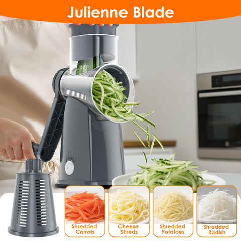 MealHelper storage box with blades organized for fast access