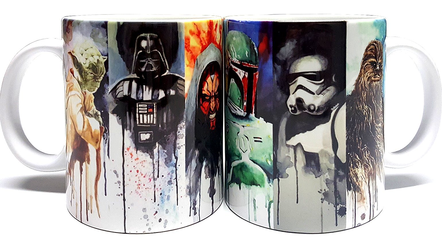 Mean Muggin Wars Heroes Stars mug in gift-ready foam-protected packaging