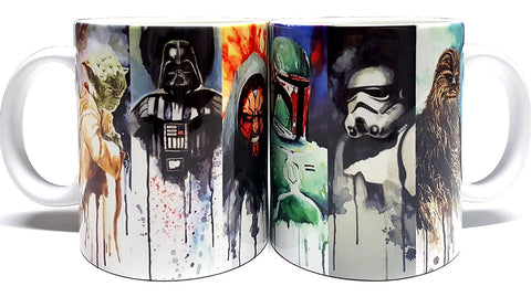 Mean Muggin Wars Heroes Stars mug in gift-ready foam-protected packaging
