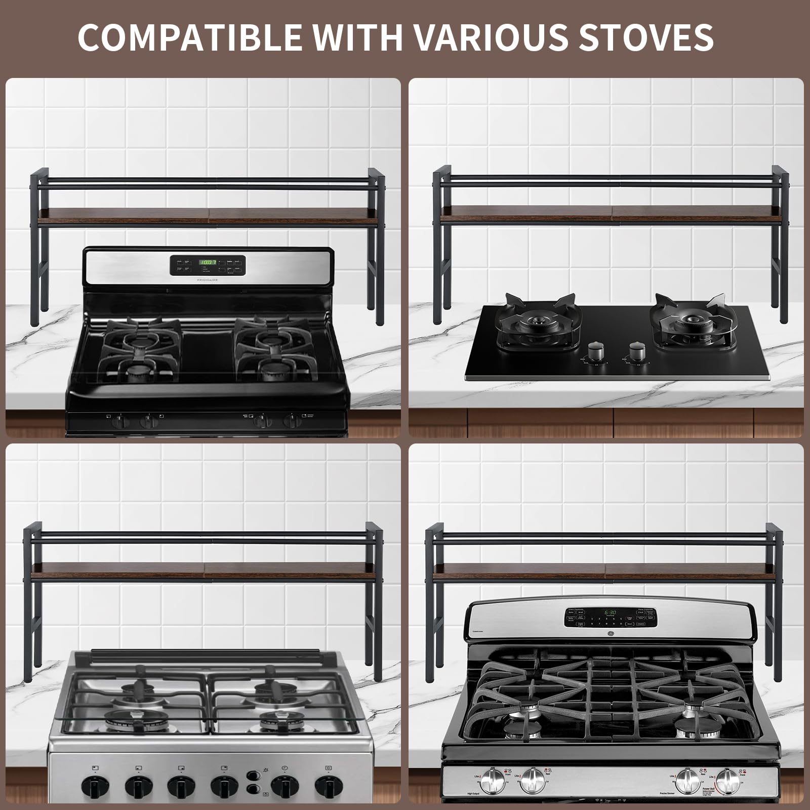 Meangood spice rack shelf makes a thoughtful kitchen gift for home cooks.