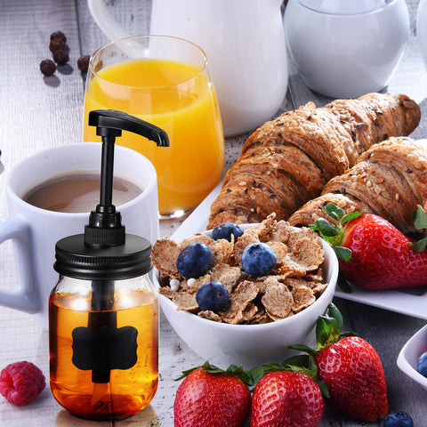 Meanplan 0-8 ml per pump helps portion control and consistent servings