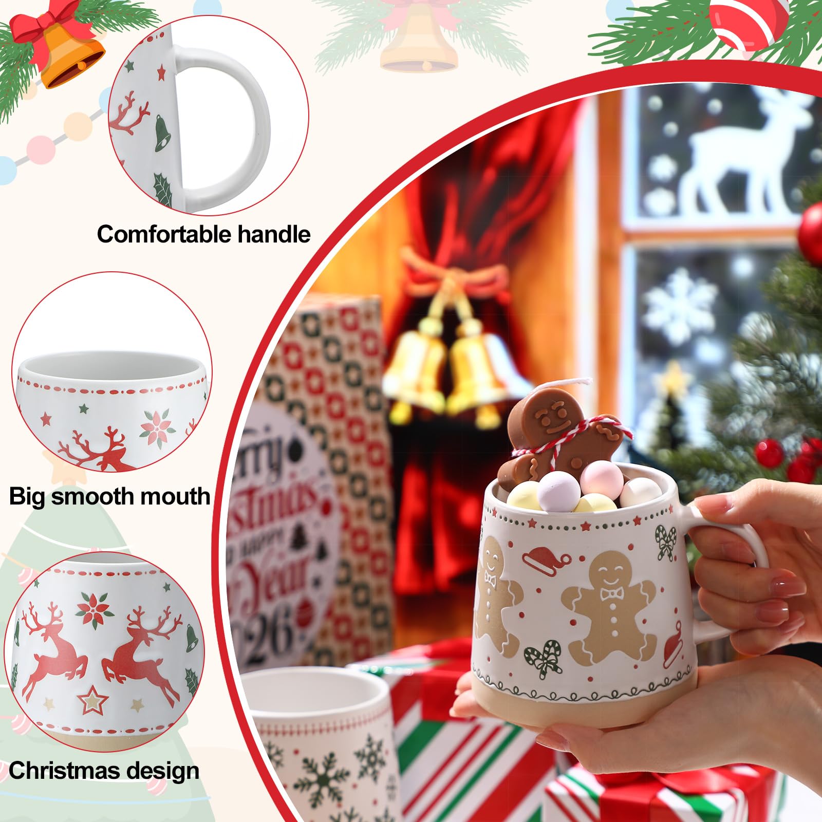 Meanplan Christmas tree design adds cheerful centerpiece to your coffee