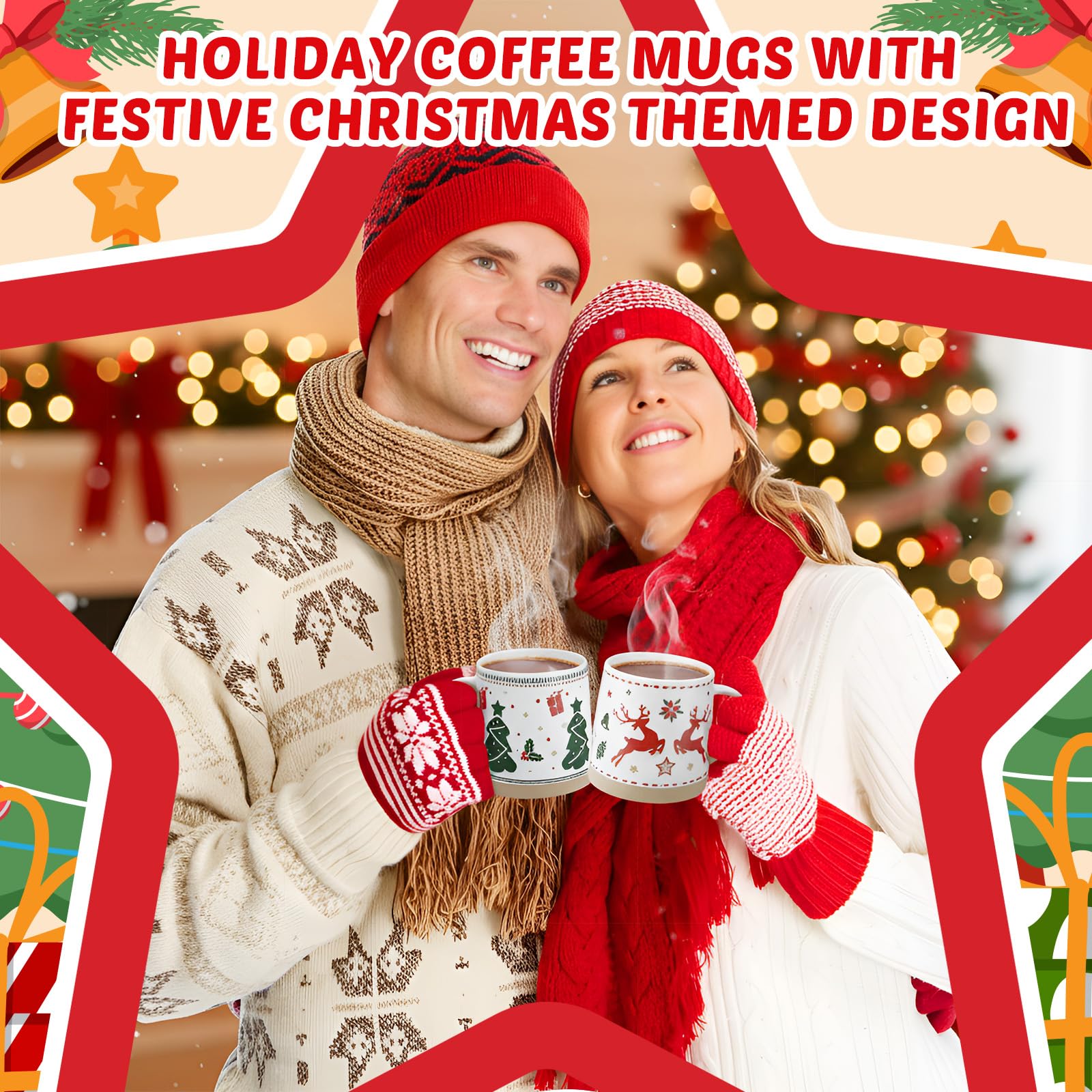 Meanplan 14oz ceramic mug with smooth glaze for easy cleaning
