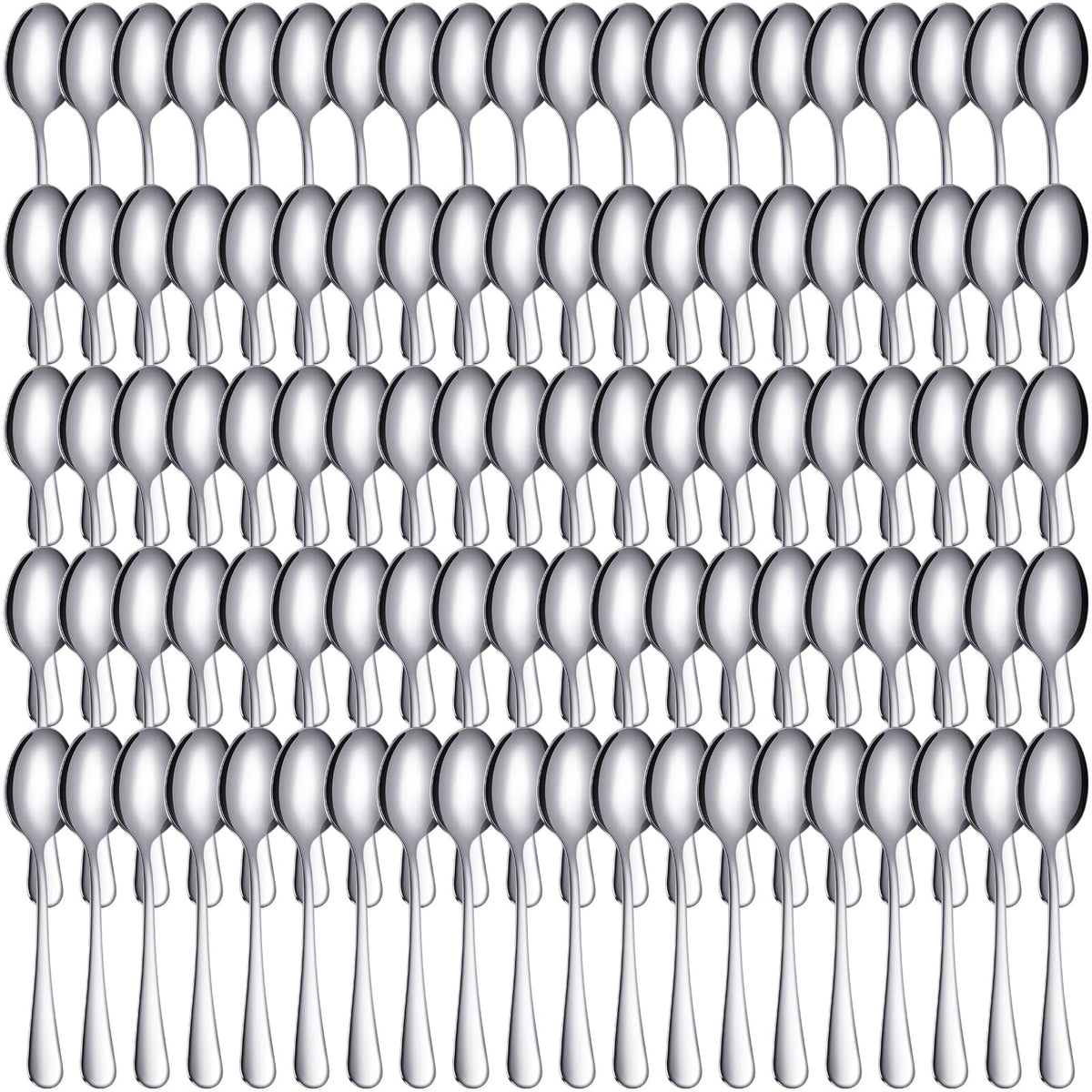Meanplan demitasse spoons 4.33 inch for precise espresso stirring and tasting.