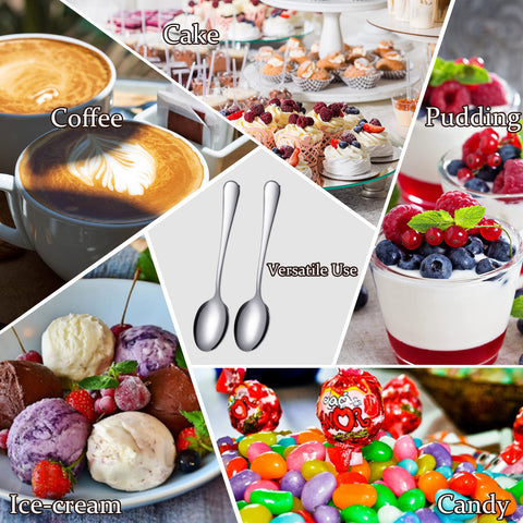 Meanplan demitasse spoons bulk 100-pack for hosting gatherings.
