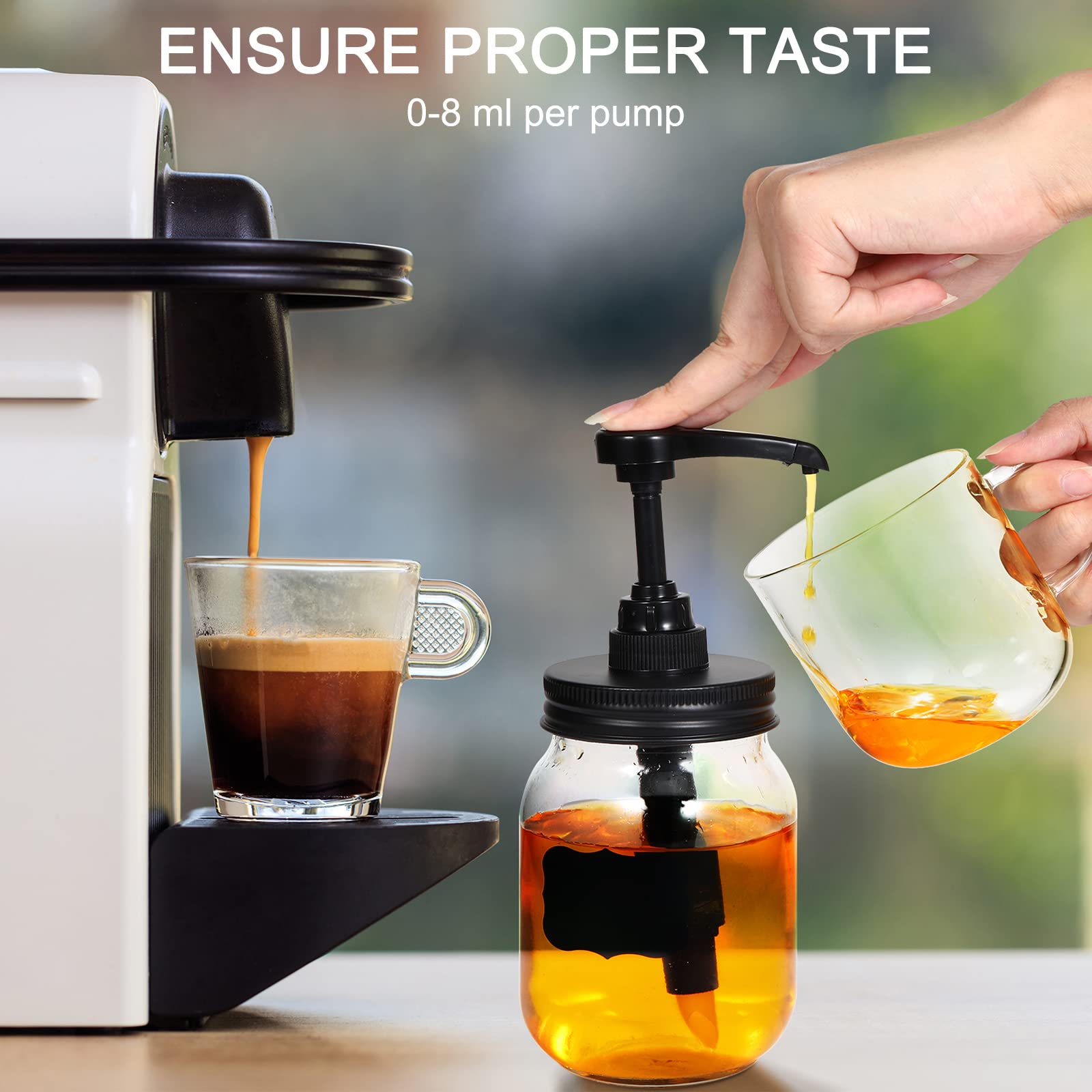 Meanplan no-drip design minimizes sticky residue after each pour